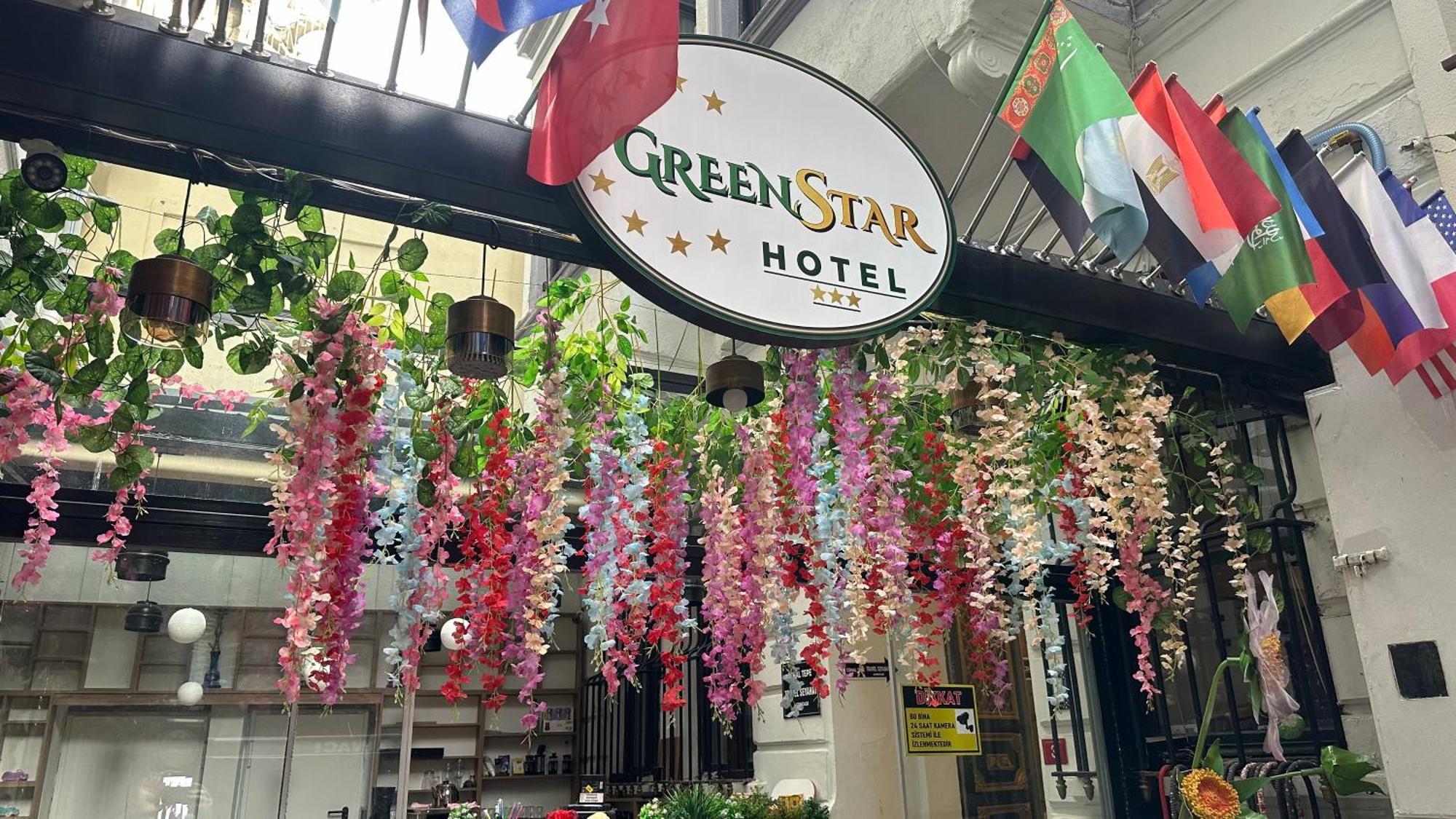 Taksim Green Star Hotel Istanbul Exterior foto